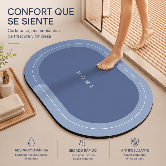 Alfombra de Baño Antideslizante de Secado Rápido - Eternify Prime Chile
