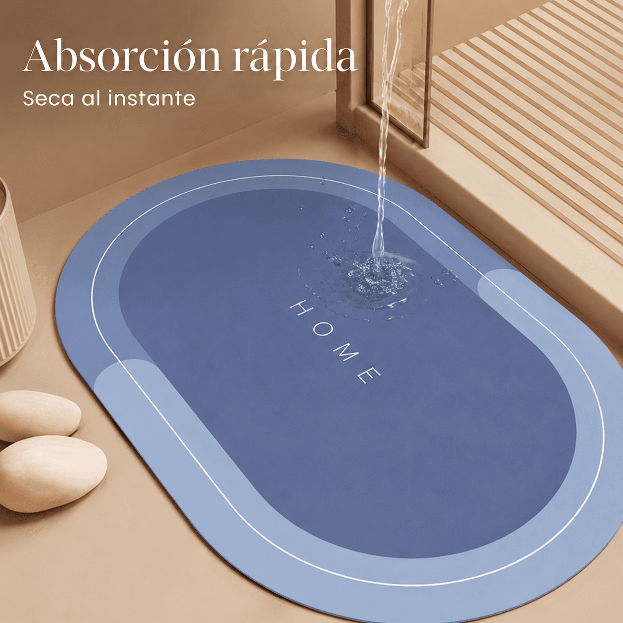 Alfombra de Baño Antideslizante de Secado Rápido - Eternify Prime Chile