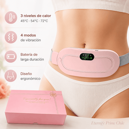 Almohadilla Térmica Menstrual Inalámbrica con Masaje y Calor - Eternify Prime Chile