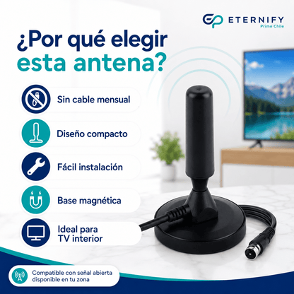 ANTENA TV DIGITAL HD - Eternify Prime Chile