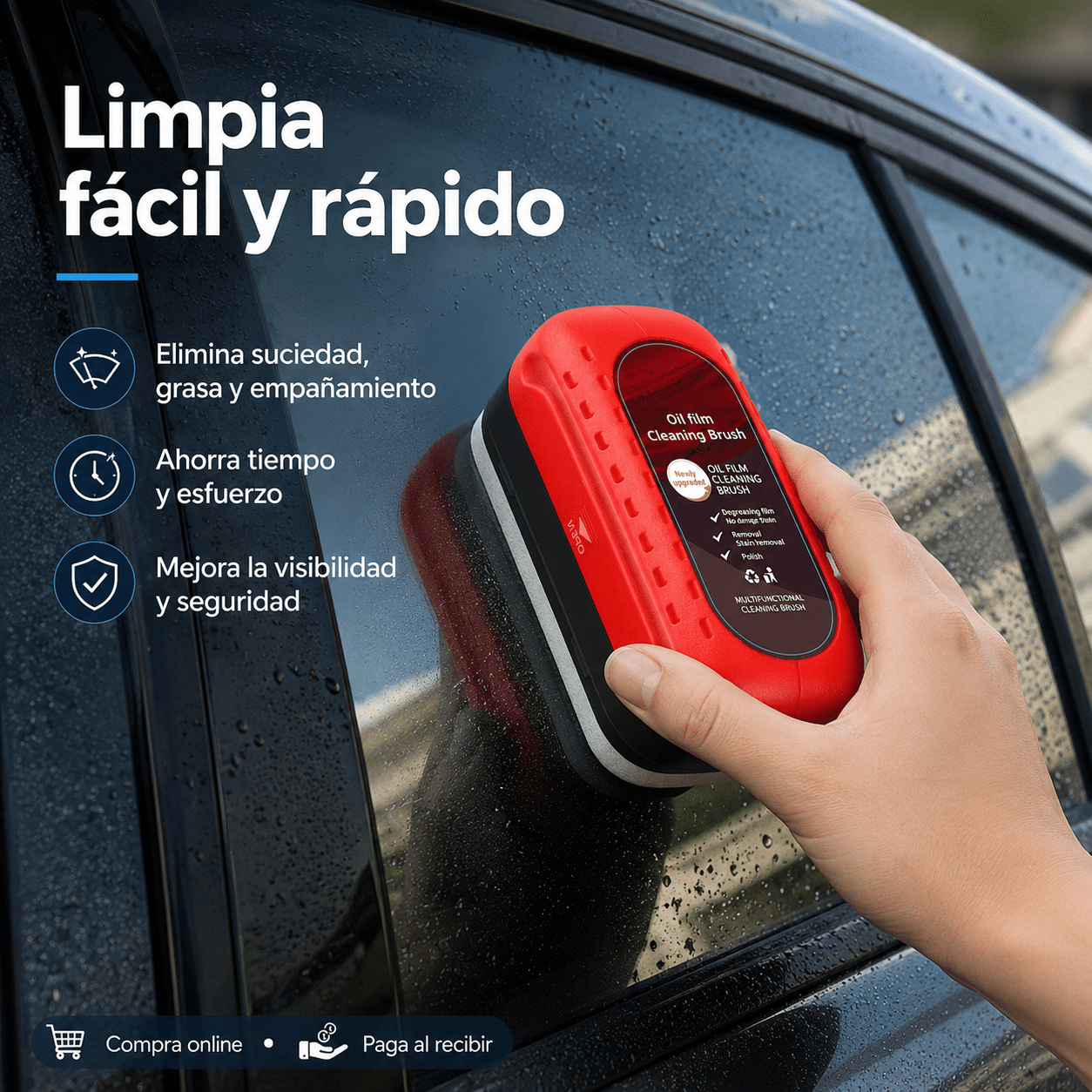 Esponja Anti Empañante Limpiador Auto - Eternify Prime Chile