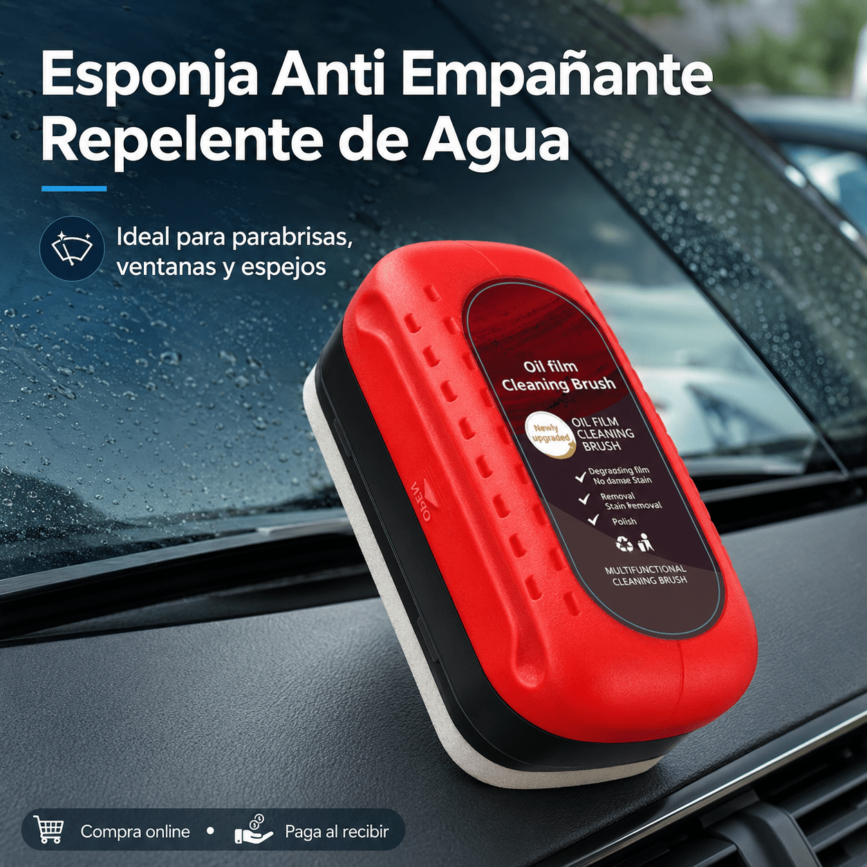 Esponja Anti Empañante Limpiador Auto - Eternify Prime Chile