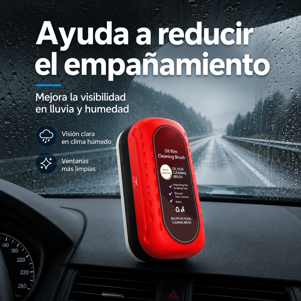 Esponja Anti Empañante Limpiador Auto - Eternify Prime Chile