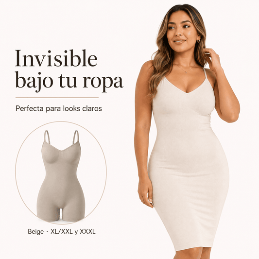 Faja Body Entero Beige Invisible Bajo la Ropa - Eternify Prime Chile