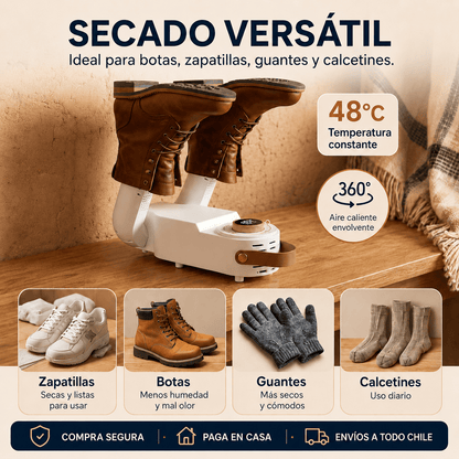 Secador Inteligente de Zapatos DryStep Pro - Eternify Prime Chile